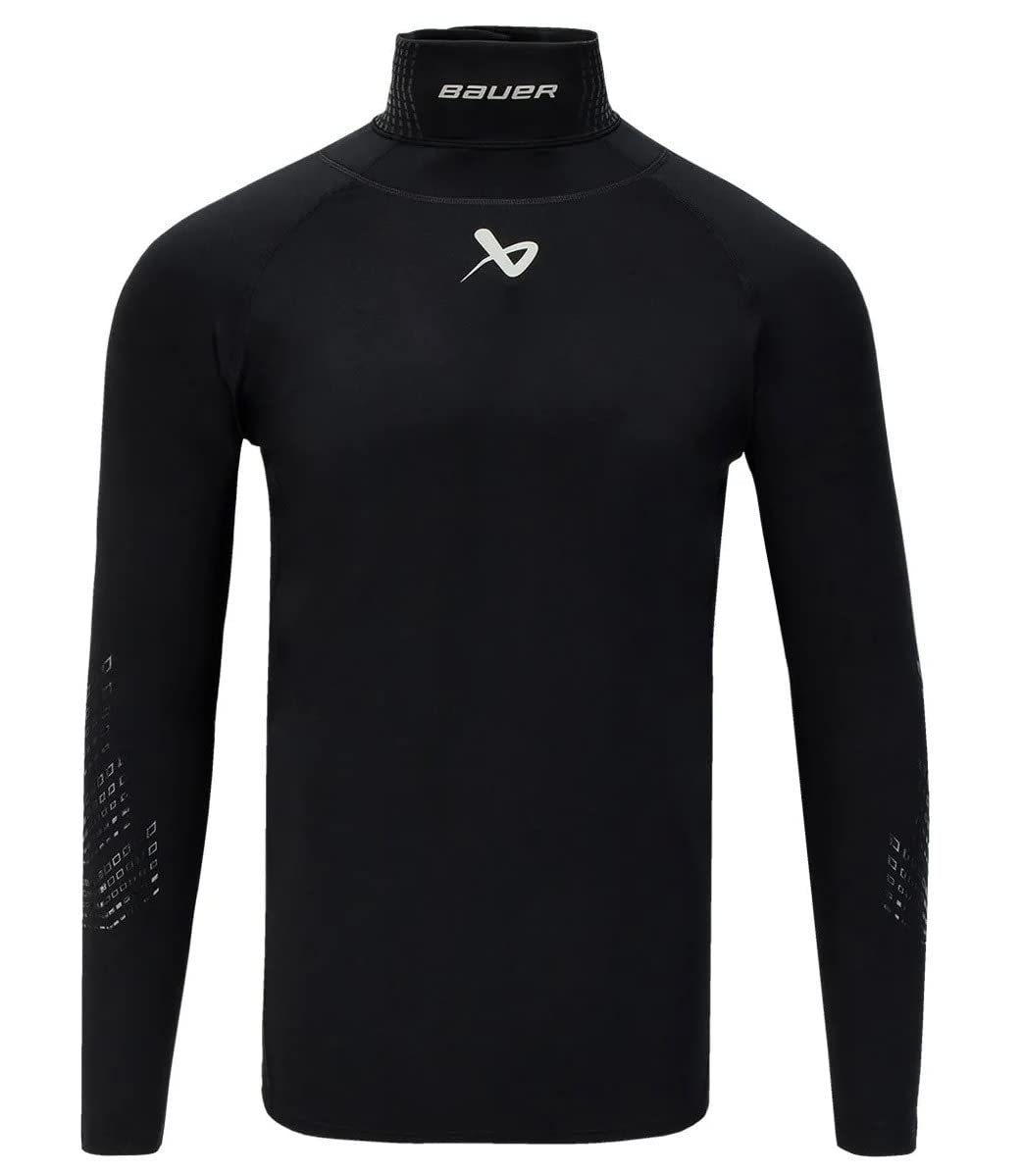 Bauer LS Neckprotect Oberteil - Senior S Schwarz, S Schwarz