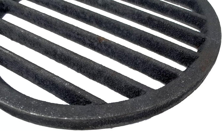 BAUSTER® Kaminrost Gussrost Ofenrost Feuerrost Tafelrost Ascherost – Rund & balken – Für Holzofen, K