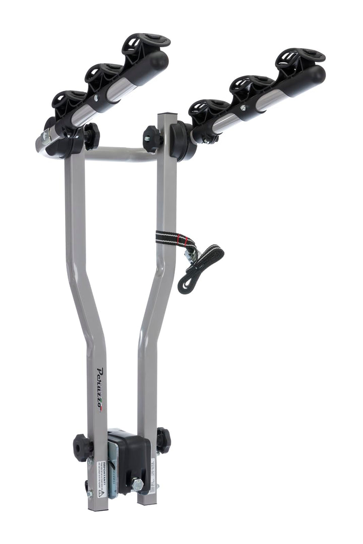 Peruzzo Arezzo Fahrradträger für 3 Fahrräder, Silber/Schwarz