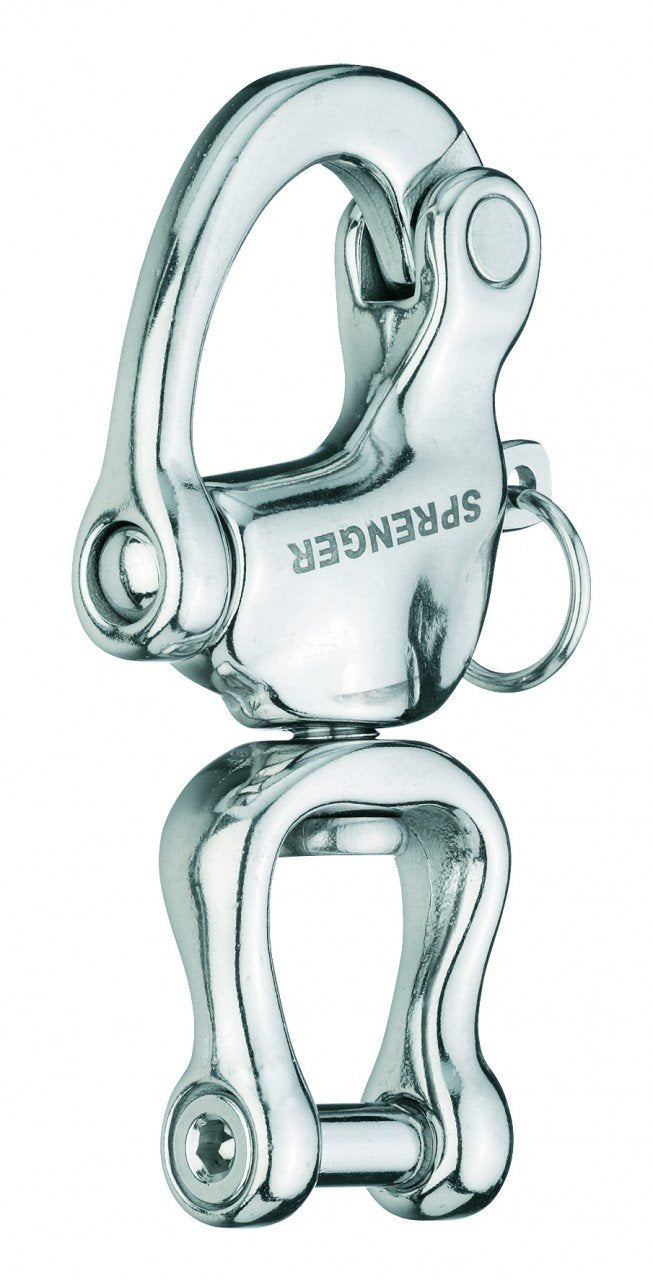 Schnappschäkel - Edelstahl rostfrei, 70 x 10 mm