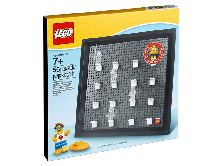 LEGO 5005359 - Minifigur Sammlerrahmen mit Strandpartykönig als Exklusive Minifigur