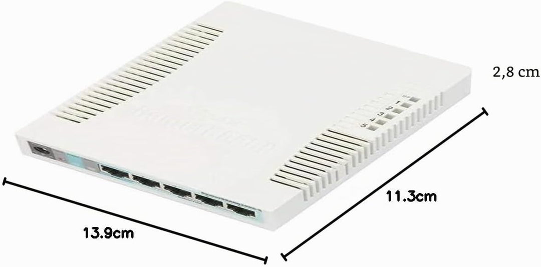 Mikrotik RB260GS Gigabit Ethernet (10/100/1000) Power over Ethernet (PoE) White
