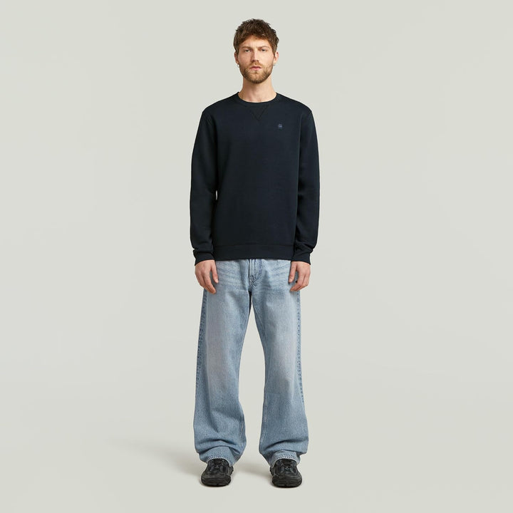 G-Star Herren Premium Core Sweater Sweatshirt XS Blau (Salute D16917-c235-c742), XS Blau (Salute D16