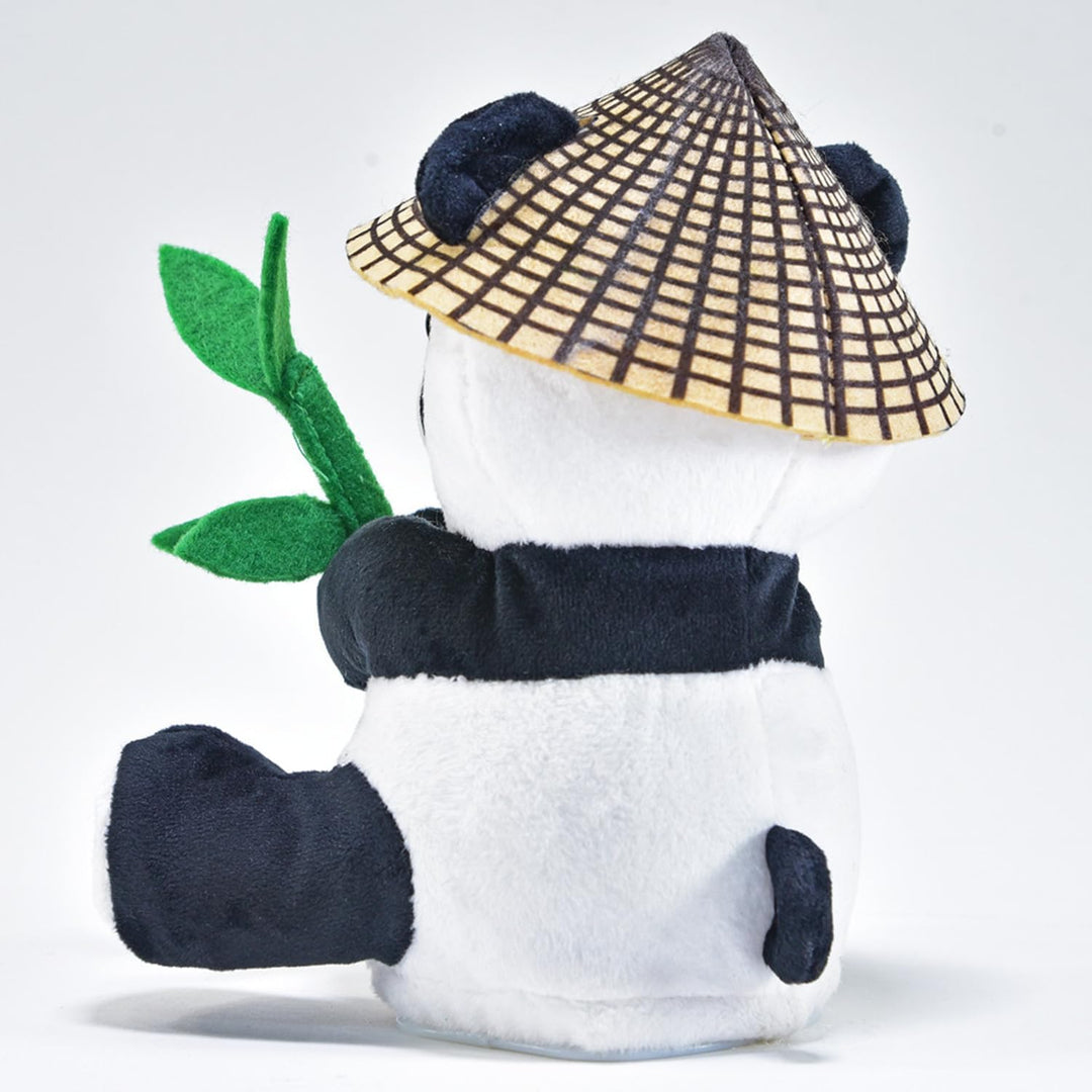 Kögler 76922 - Labertier Panda Bao Bao, ca. 14,5 cm gross, nachsprechende Plüschfigur mit Wiedergabe