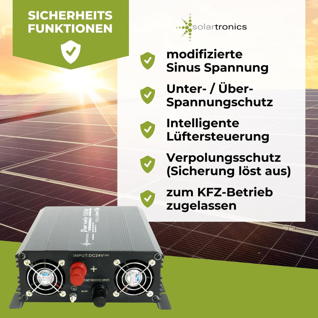 Spannungswandler NM 24V 1000 Watt Single, Single