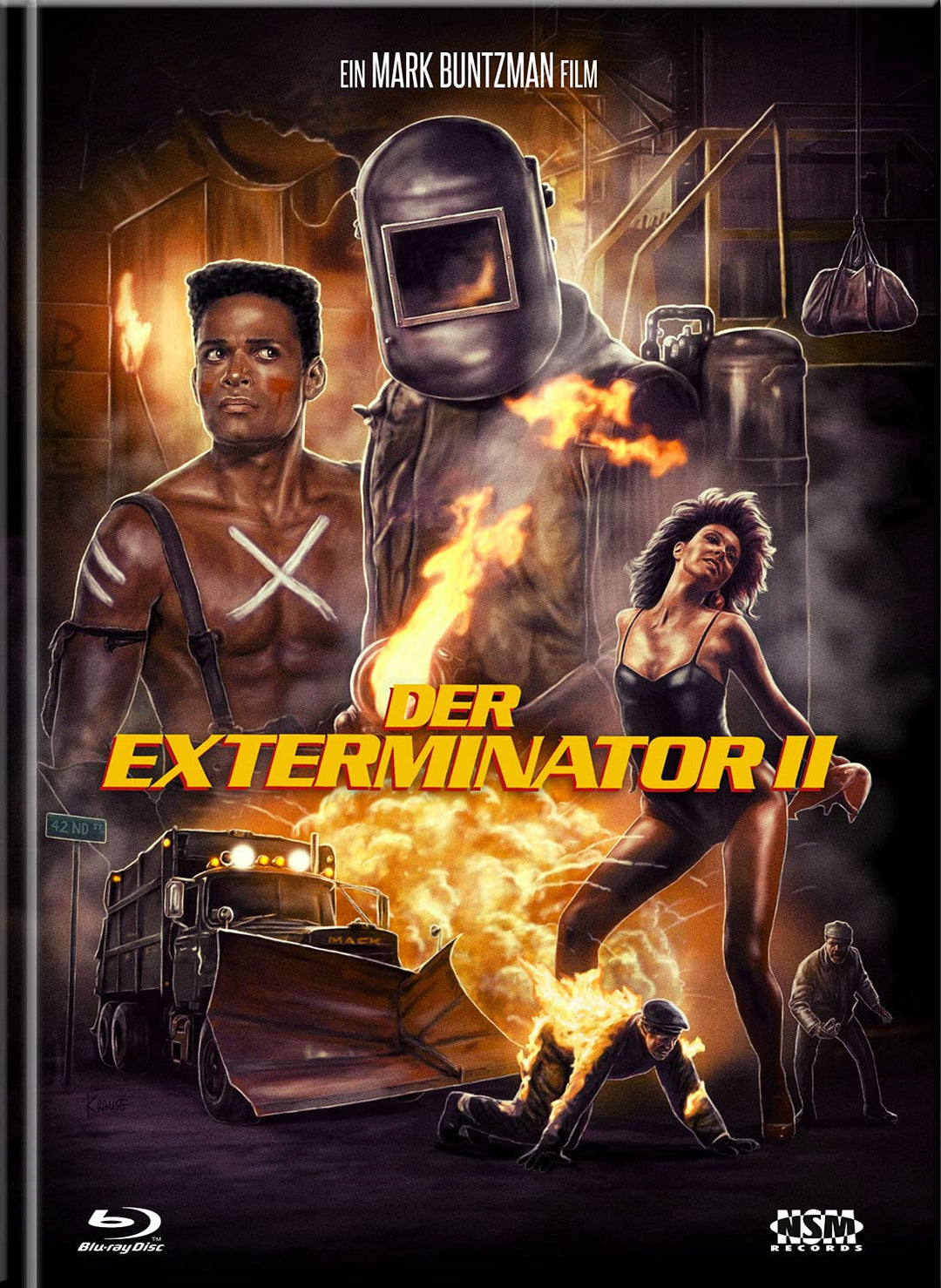 Exterminator 2 [Blu-Ray+DVD] - uncut - limitiertes Mediabook Cover C, Blu-ray