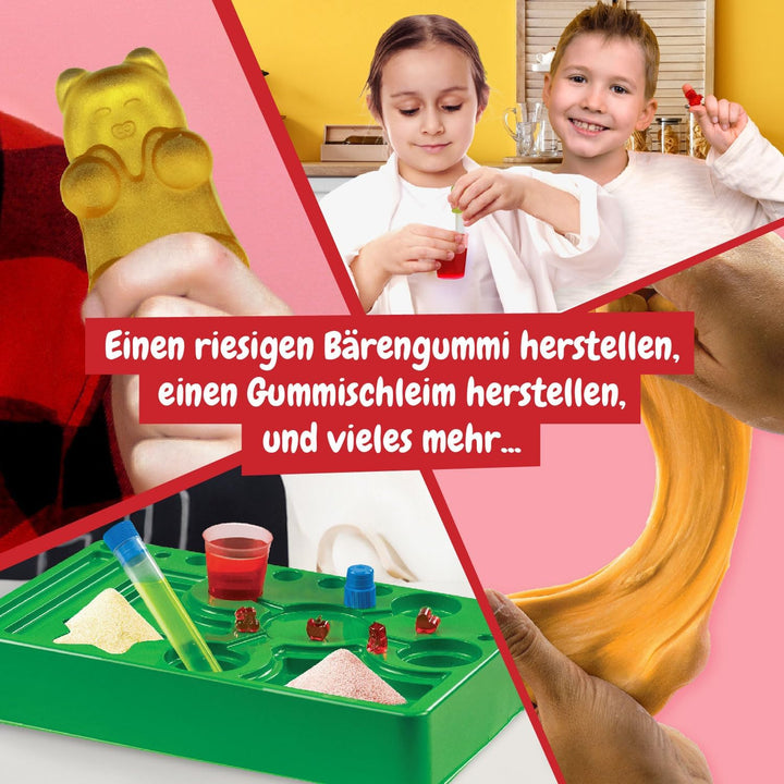 Science4you Gummibärchen-Labor – Gummibärchen selber Machen & Fruchtgummi Labor 19 Verschiedenen For