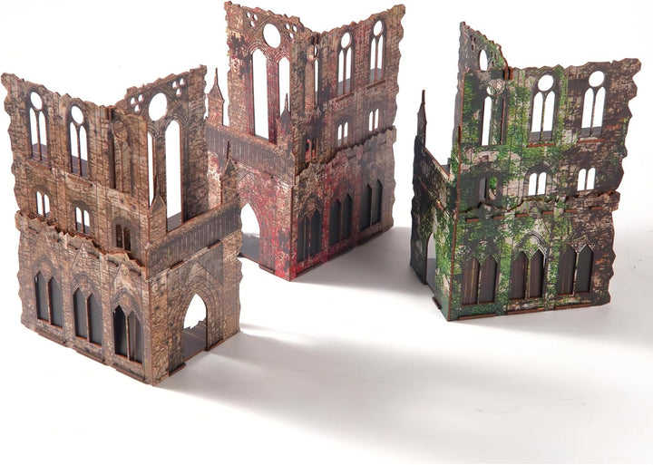 Epic Ruins Terrain-Set für WH40K DND Pathfinder, 28 mm, Miniatur-Kriegsspiel, modulares Zubehör, TTR
