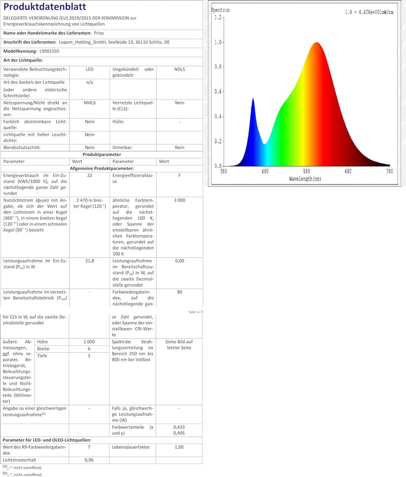 Lindby LED Deckenleuchte &