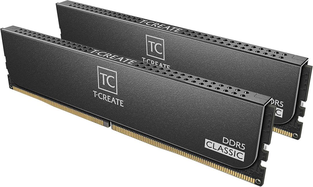 TEAMGROUP T-Create Classic 10L DDR5 32GB Kit (2 x 16GB) 5600MHz (PC5-44800) CL46 Hynix IC Desktop Ar