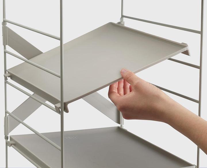 Joseph Joseph Level Verstellbar Schuhregal, Starke Schuhregale und Stahlrahmen, 4 Paar Schuhe Einfac
