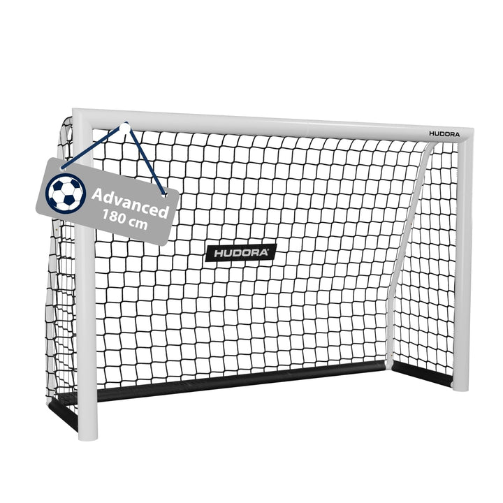 HUDORA Fussballtor Advanced 120/180/240/300 - Fussballtor für Kinder/Jugendliche & Erwachsene - Outd