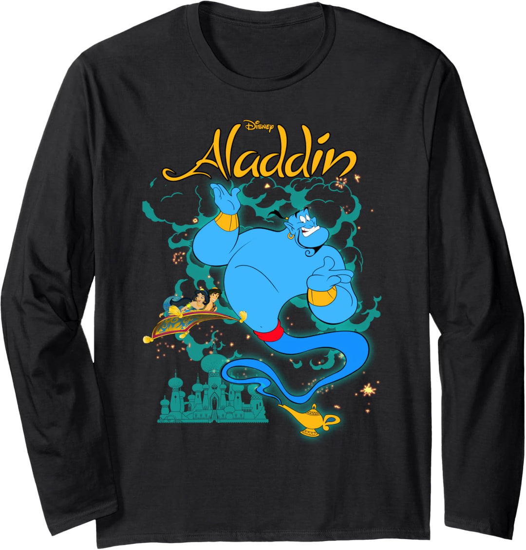 Disney Aladdin Genie's Magic Carpet Ride Langarmshirt