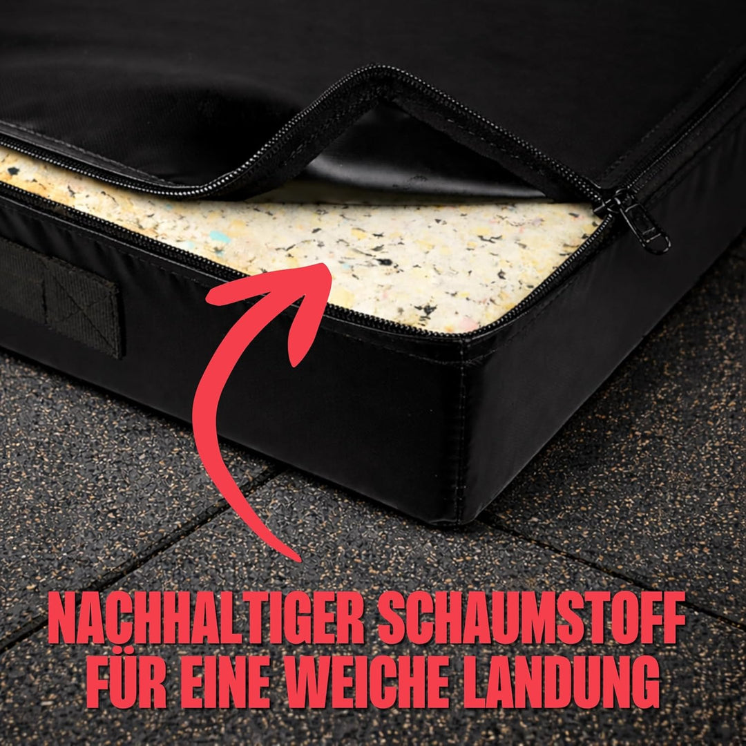 MATCHU - Drop Pads - 2er Set - Hochwertige Dämpfung - Strapazierfähiger Schaumstoff - Strapazierfähi