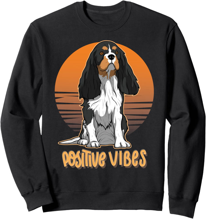 Cavalier King Charles Spaniel CKCS Vintage Sweatshirt