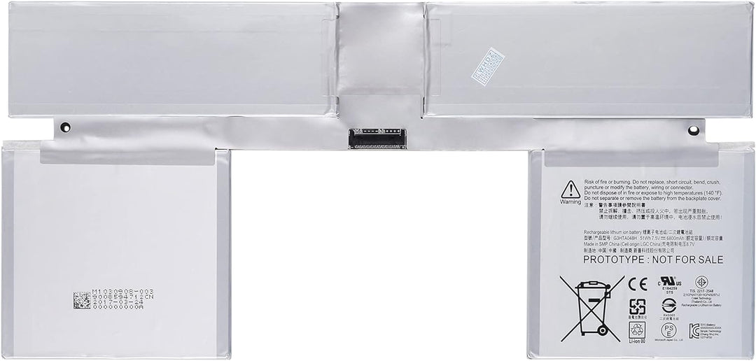 Laptop Akku G3HTA048H 51Wh Für Microsoft Surface Book 1 2 Tablet Model 1703 1704 1705 13.5 inch Keyb