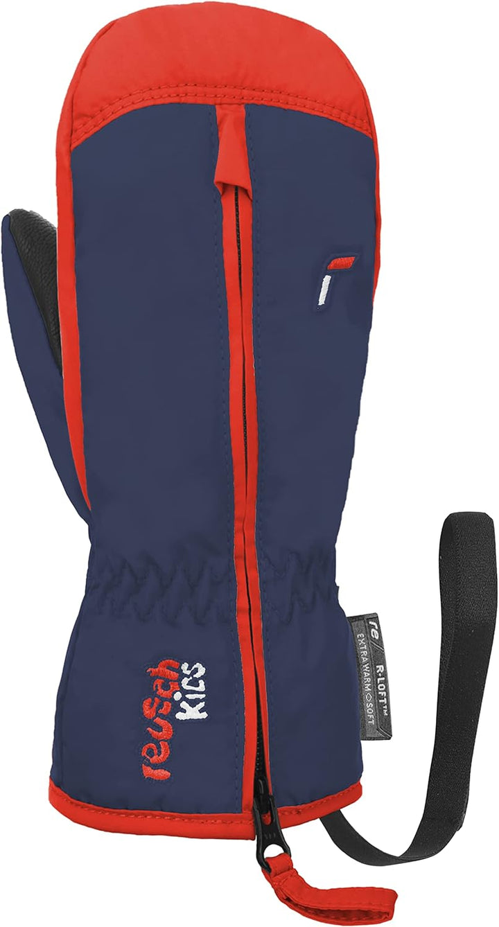 Reusch Unisex Baby Ben Fäustling Angenehm Warme Winddichte Skihandschuhe Alltagshandschuhe Schneehan
