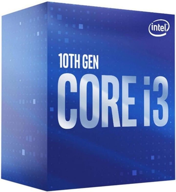 Intel® Core™ i3-10100F Desktop-Prozessor, 4 Kerne, bis zu 4,3 GHz, ohne Prozessorgrafik, LGA1200 (Ch
