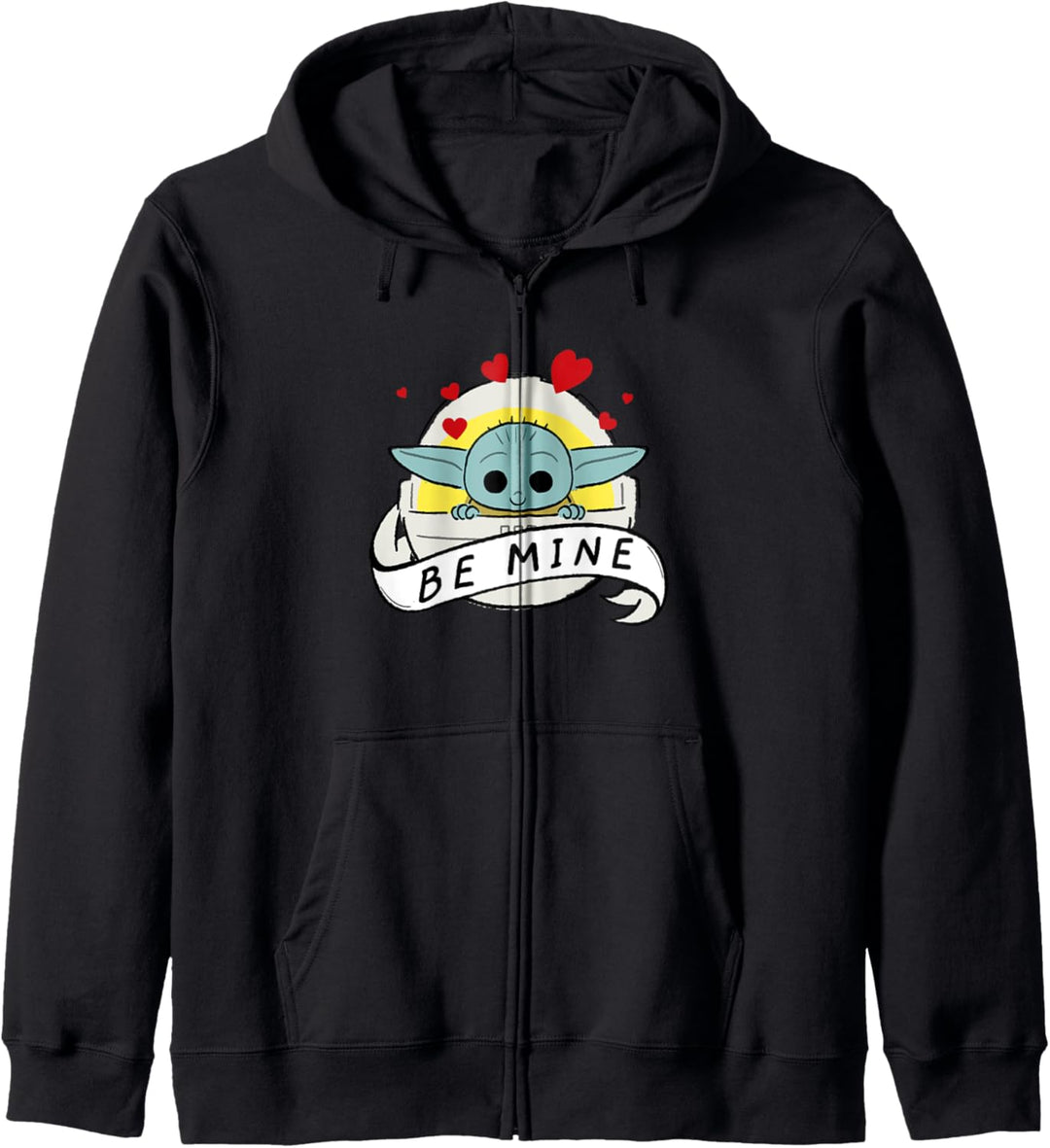 Star Wars The Mandalorian The Child Be Mine Valentine's Day Kapuzenjacke