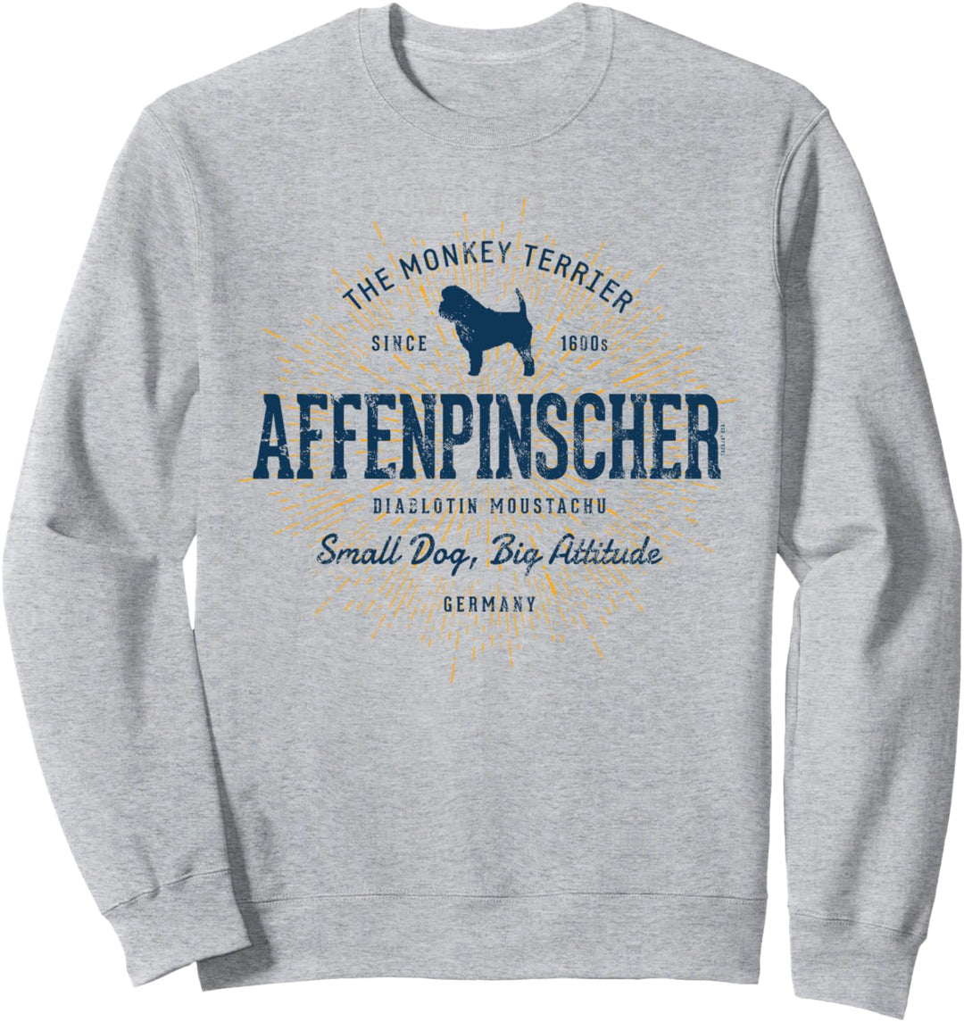 Vintage Retro Affenpinscher Sweatshirt