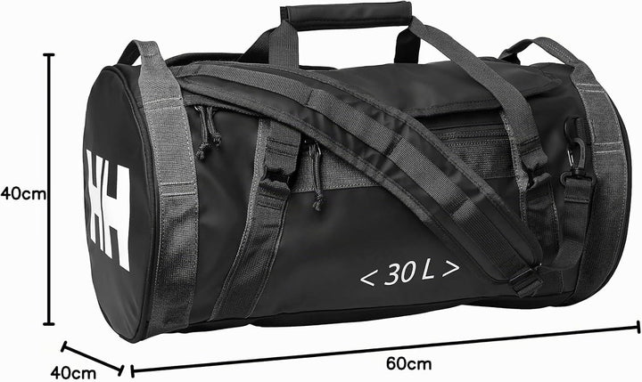 Helly Hansen Unisex-Erwachsene HH Duffel Bag 2 30L Reisetasche STD Schwarz, STD Schwarz