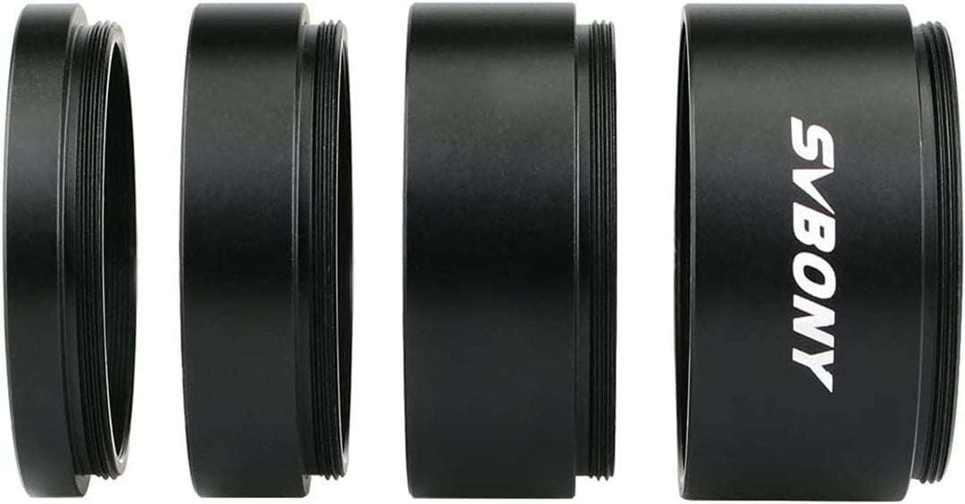 Svbony Verlangerungsrohr Adapter, T2 Metall Telekonverter zur Verlängerung der Brennweite, Teleskopz