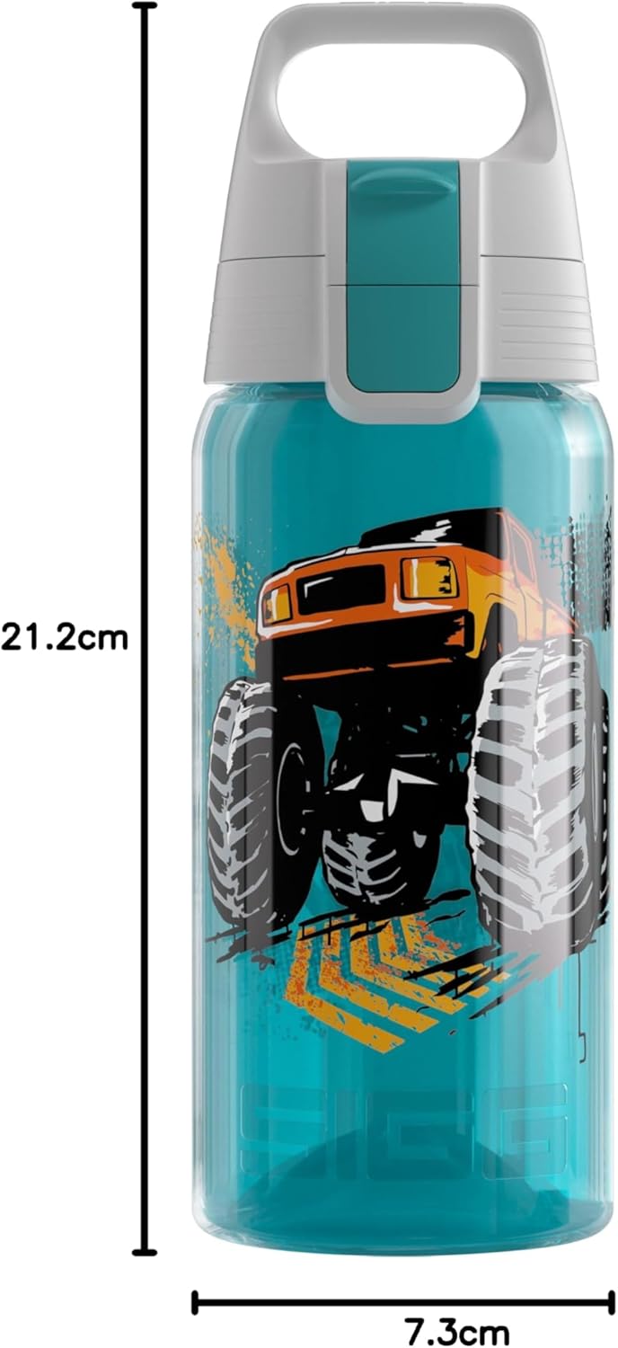SIGG - Trinkflasche Kinder - Viva One - Kohlensäure Geeignet - Auslaufsicher - Spülmaschinenfest - B