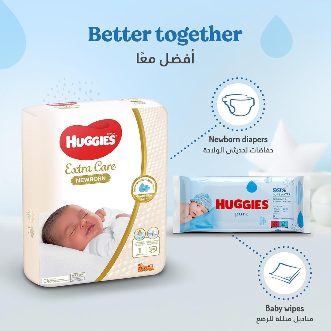 Huggies Salviette Pure Triplo