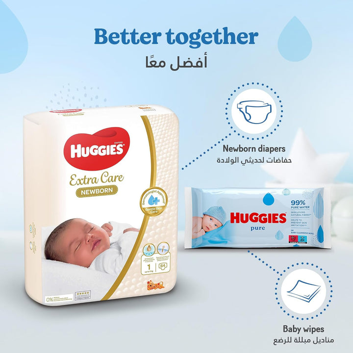 Huggies Salviette Pure Triplo