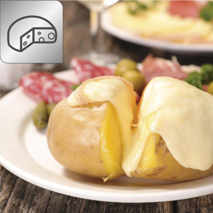 RACLETTE STORE'INN 2-IN-1 Integrierte Ablage für Schalen, Integrierte Ablage für Schalen