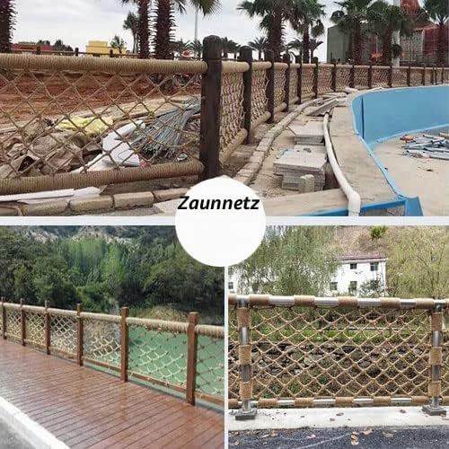 KACQIYT Kletternetz Kinder Schutznetz Treppe Balkon Fallschutznetz Spielplatz Sicherheitsnetz Hinder
