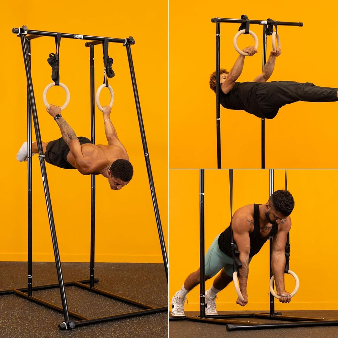 Gravity Fitness Holz-Gymnastikringe 32mm, 32mm