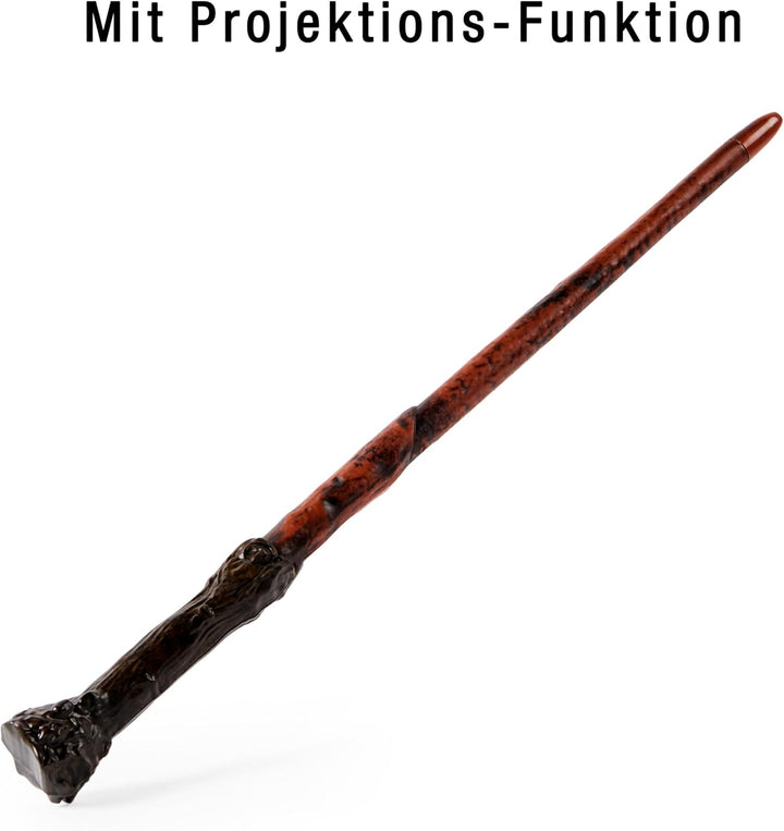 Wizarding World Harry Potter - Leuchtzauberstab von Harry Potter mit Patronus-Projektion, ca. 33 cm