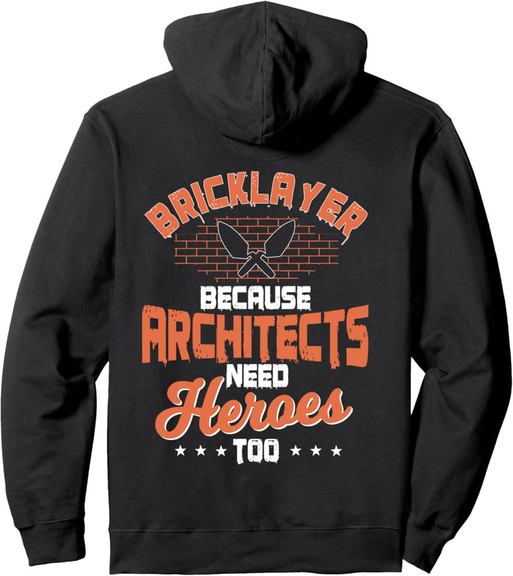 Maurer Zement Mason Design auf der Rückseite der Kleidung Pullover Hoodie