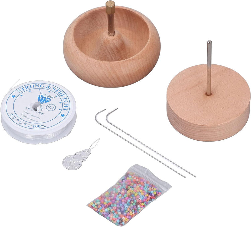 Zerodis Bead Spinner DIY Beading Turning Bowl, Shop LC Rocailles Spinner Armband Waist Beads Kit Ste