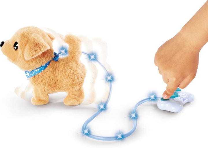 Simba 105890064 - Chichi Love Loomy Golden Retriever (20 cm) - interaktiver Spielzeug-Hund für Kinde