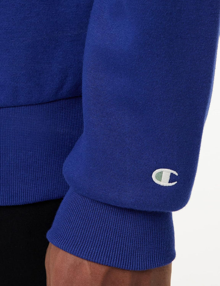 Champion Herren Eco Future Fleece Custom Fit Crewneck Hoodie L Blu (College), L Blu (College)