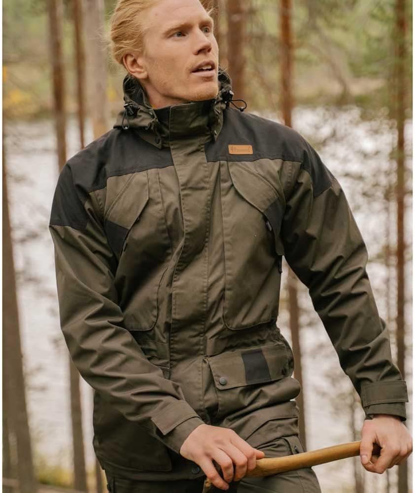Pinewood Lappland Extreme 2.0 Jacke Herren Oliv 2022 Funktionsjacke S Moosgrün / Schwarz (153), S Mo