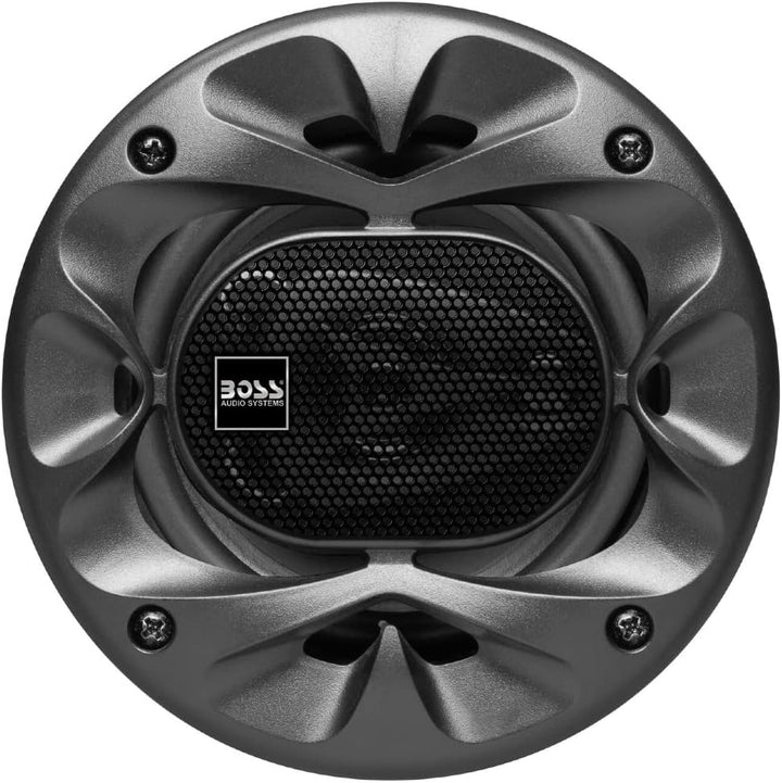 2 Audio Systems CH4230B svarta 3-vägs koaxialhögtalare 10 cm 100 mm 4" 112,5 watt rms Och 225 watt m