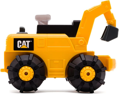 CatToysOfficial Unstoppable Movers Excavator Large Bagger Yellow, Large Bagger Yellow