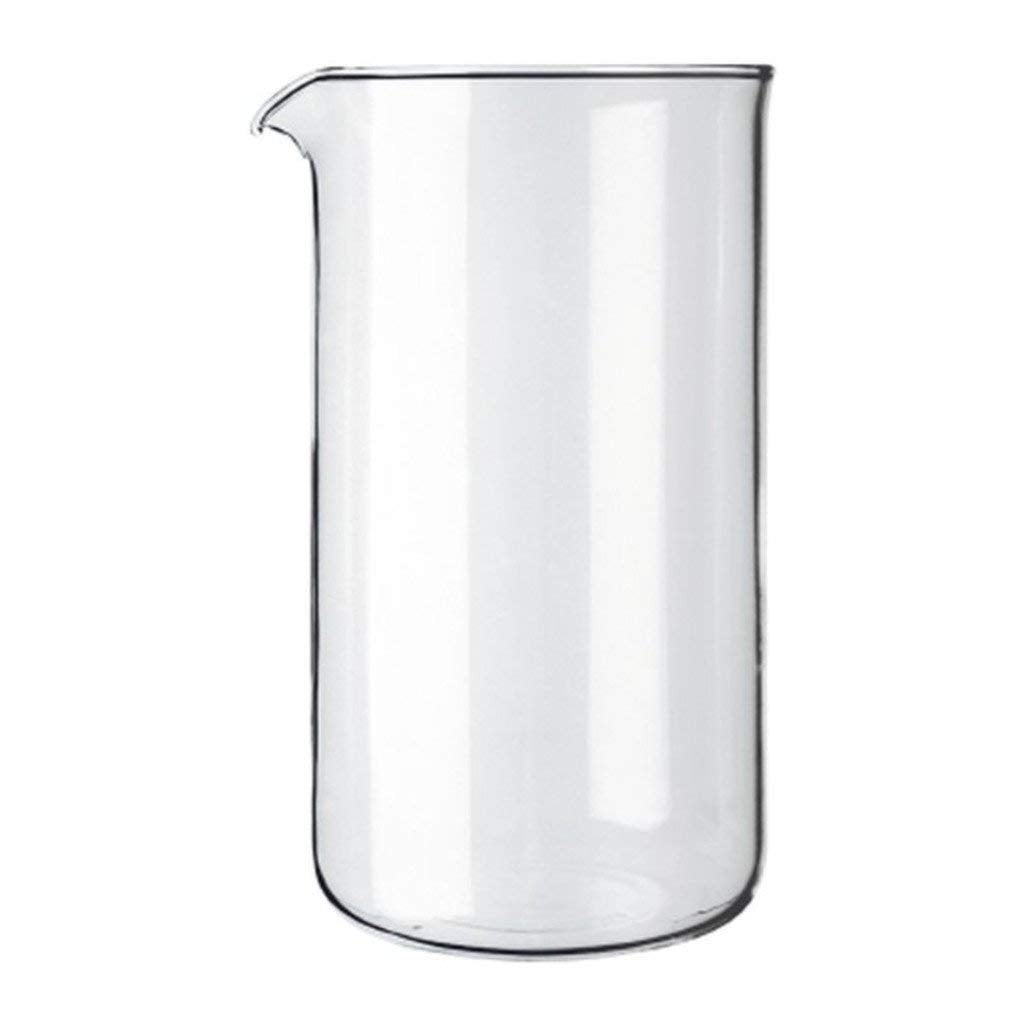 Bodum 1508-Ersatzglas, 8 Tassen, 1,0 l, 34 oz, Durchmesser 9,6 cm, H 18 cm A single, A single