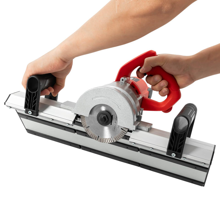 Professioneller Fliesenschneider Elektrischer 43-Grad-Fliesenschneidemaschine mit Aluminiumplatte un