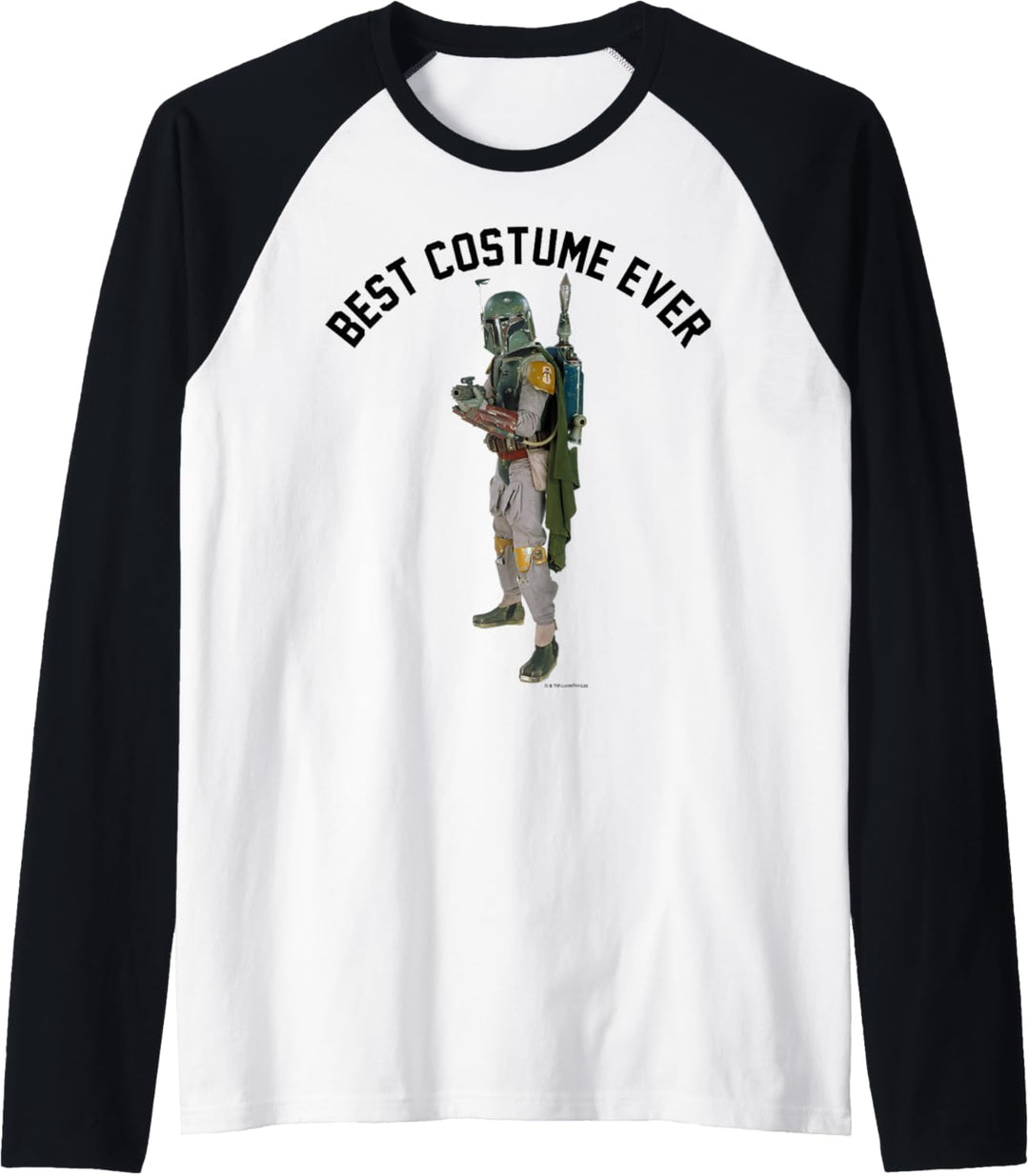 Star Wars Boba Fett Best Costume Ever Raglan