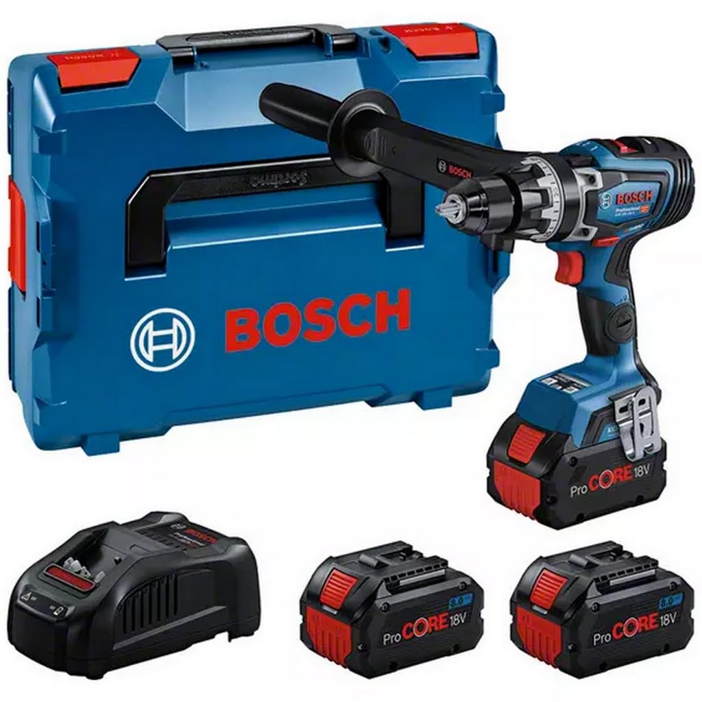 Bosch Professional 18V System BITURBO Akku Schlagbohrschrauber GSB 18V-150 C (max. Drehmoment 150 Nm