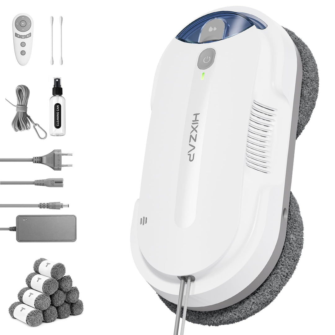 X1 Pro Fensterputzroboter 7200Pa Starke Saugkraft (Weiss), Weiss
