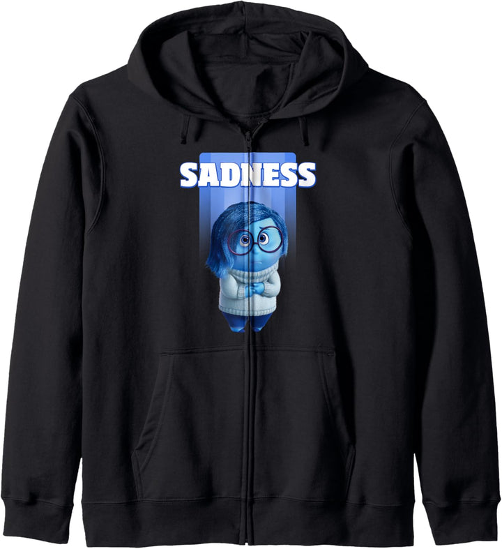 Disney Pixar Inside Out Sadness Kapuzenjacke