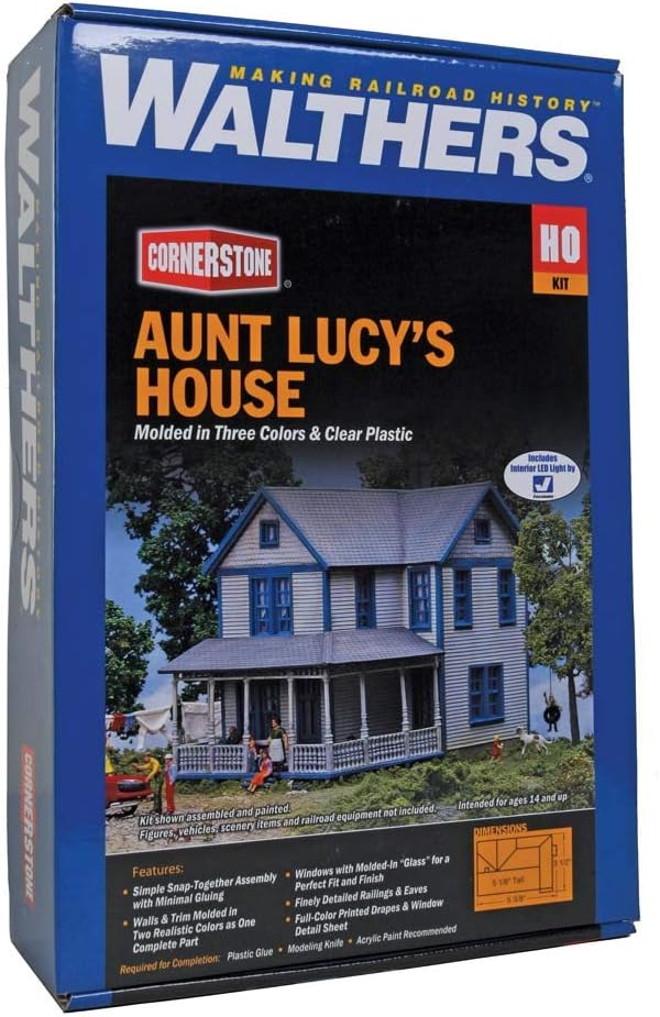 Walthers Spur H0 -- Bausatz Einfamilienhaus Aunt Lucy's