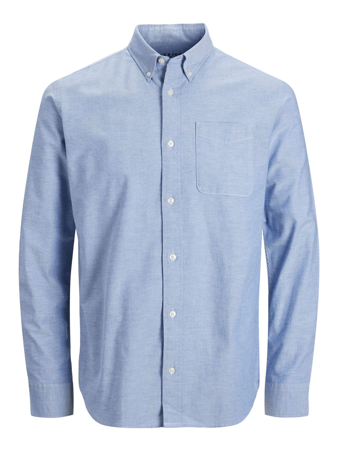 JACK & JONES Brook Check Oxford Shirt S Cashmere Blue/Fit:slim Fit, S Cashmere Blue/Fit:slim Fit