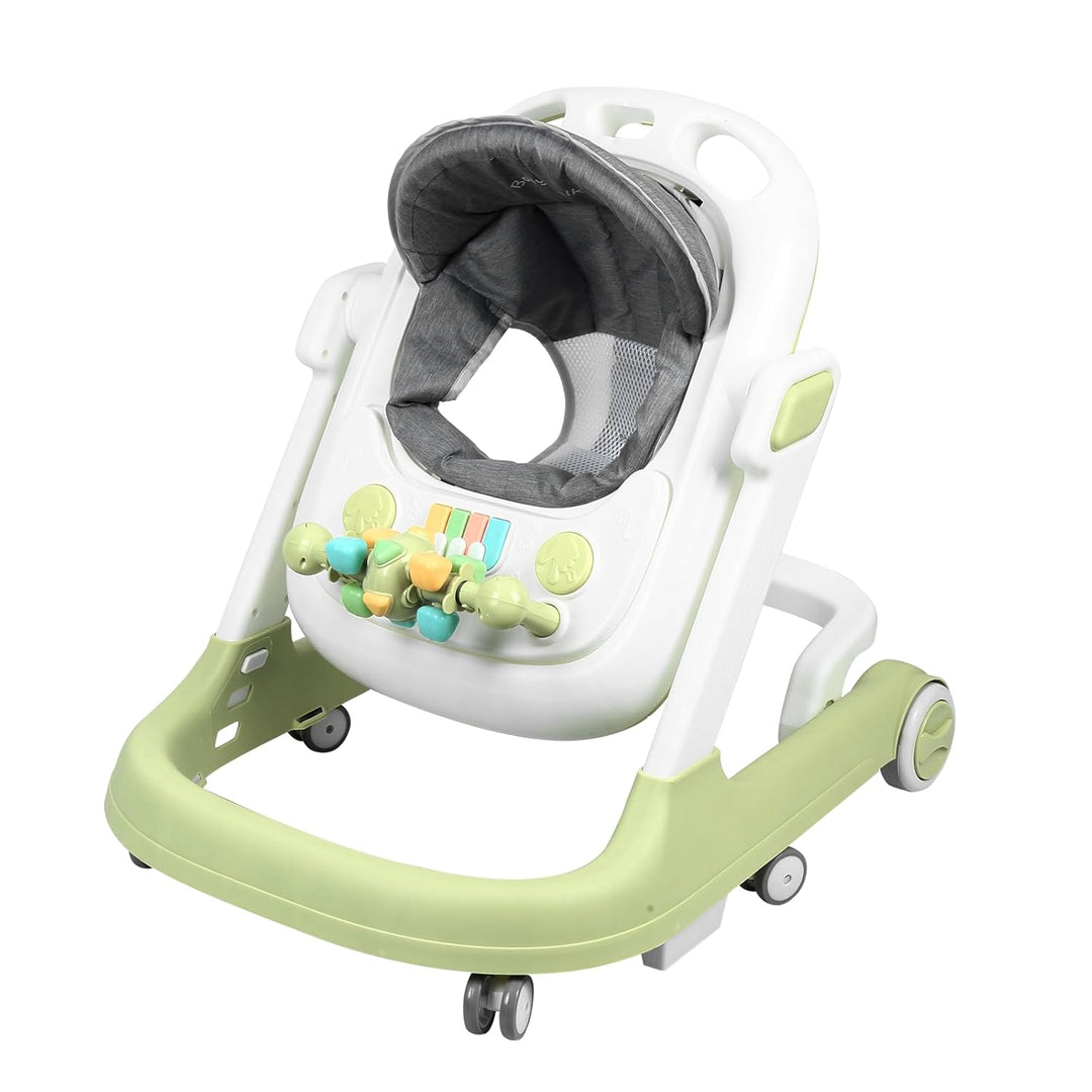 Lauflernhilfe für Babys, 2-in-1, skalierbar, fördert die Erwachung, kompakt zusammenklappbar – Spiel