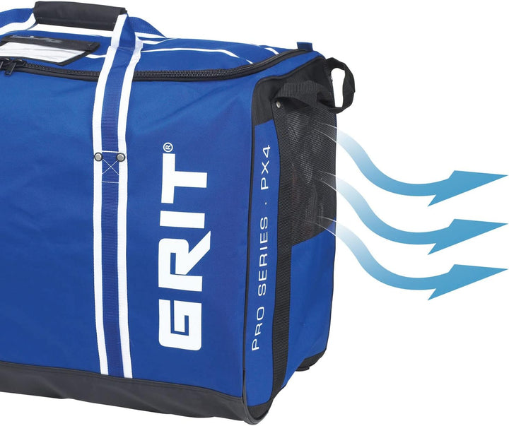 Grit PX4 Pro Series Hockey Carry Bag 32' Schwarz, Schwarz